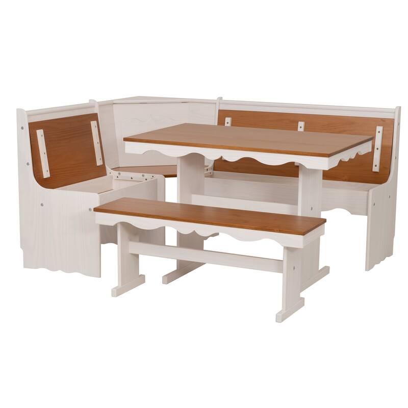 Clara Cottage White and Carmel Nook