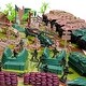preview thumbnail 5 of 5, Infinite Curiosity 120 Pcs Army Toys Soldiers Military Action Figures Battlefield Playset Vehicles