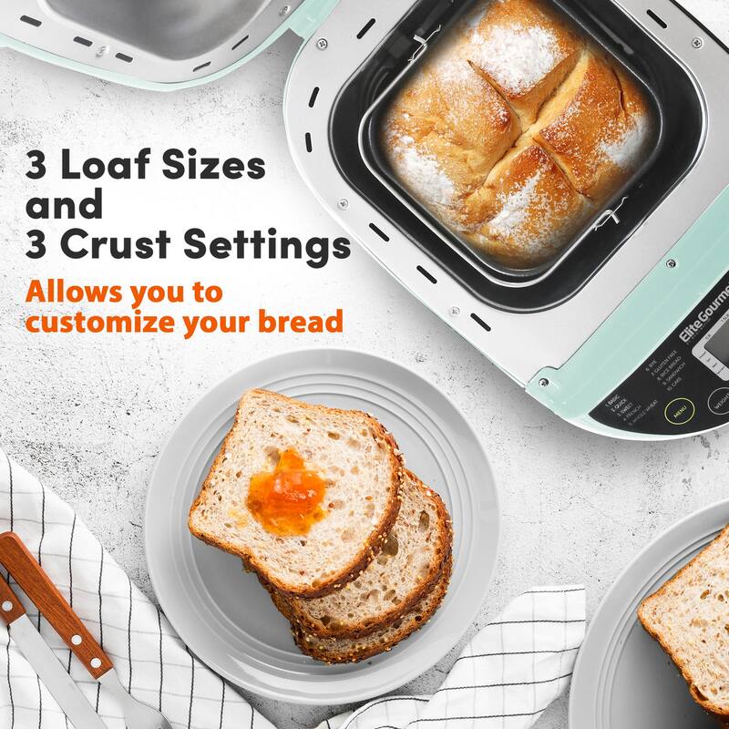 Elite Gourmet 2lb Programmable Bread Maker