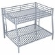 preview thumbnail 9 of 52, Metal Bunk Bed with Ladder and Guardrails