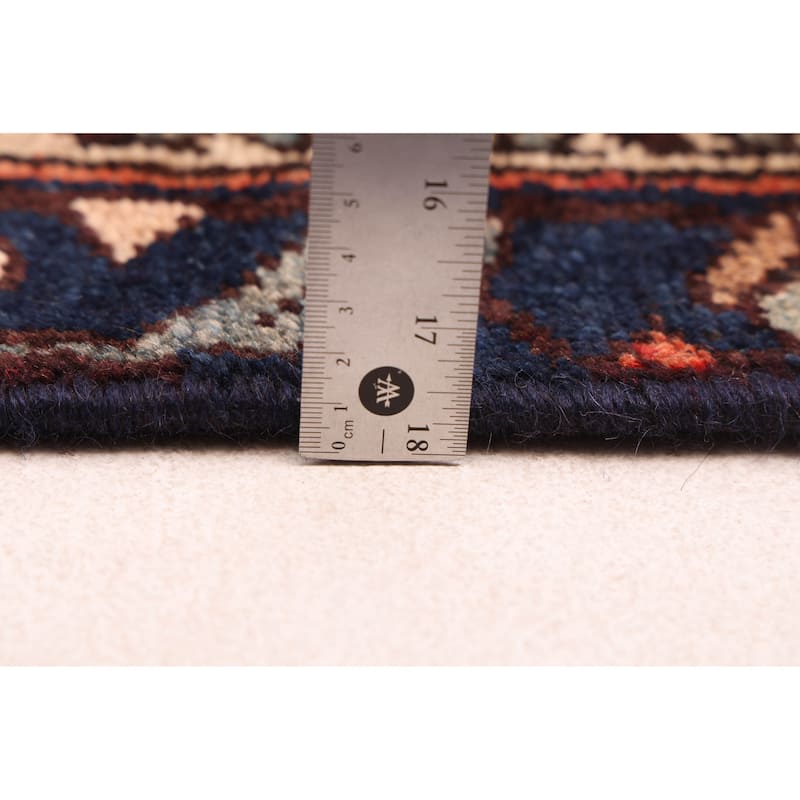 ECARPETGALLERY Hand-knotted Konya Anatolian Dark Copper Wool Rug - 3'7 x 9'3