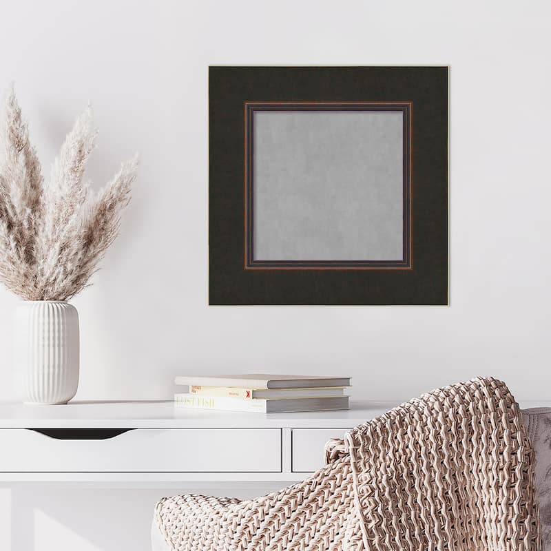 Amanti Art Milano Bronze Framed Magnetic Board