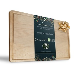 Walnut Set of 2 Delice Rectangle Cutting Board with Juice Drip Groove