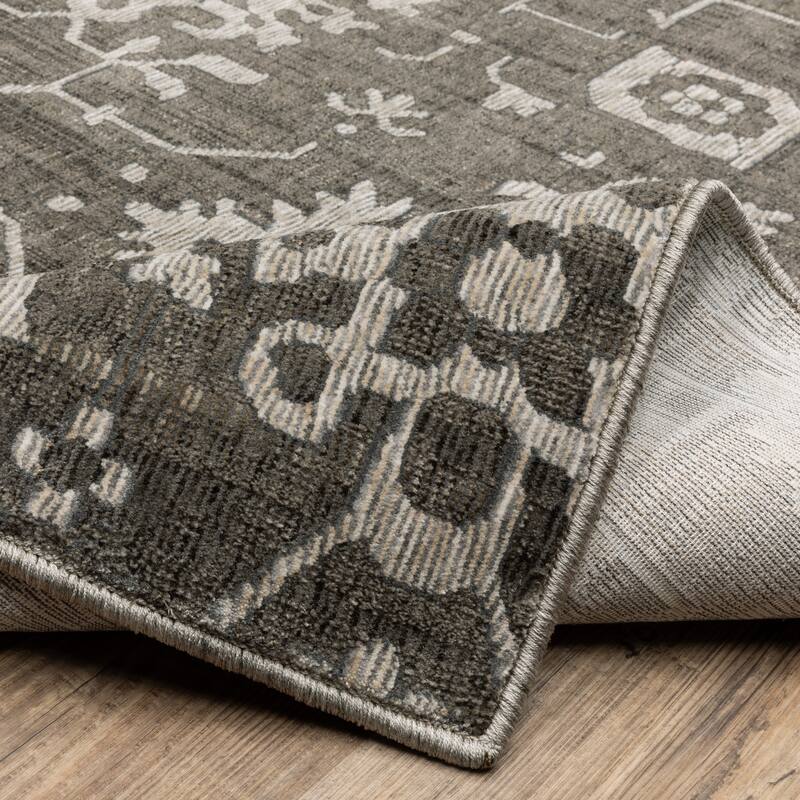 Style Haven Ingram Traditional Borderless Two-Tone Area Rug