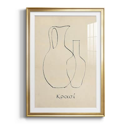 Greek Blessing II Premium Framed Print - Ready to Hang