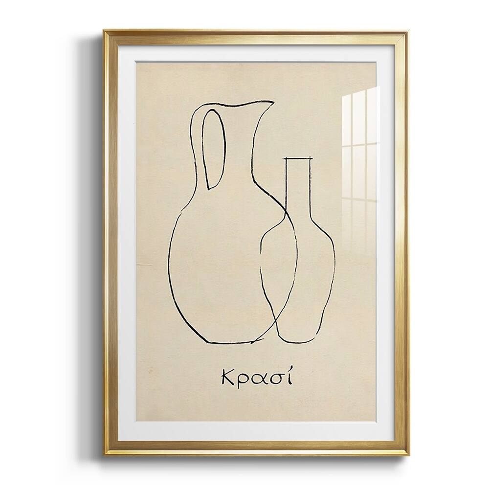 Greek Blessing II Premium Framed Print - Ready to Hang