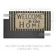 preview thumbnail 3 of 3, Welcome To Our Home Charcoal Stripes Coir Rug Rect 17x36
