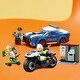 preview thumbnail 3 of 8, LEGO City Police Car and Motorcycle Chase Building Toy with with Officers and Crook Minifigures, Gift Idea