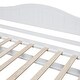 preview thumbnail 8 of 7, Twin Size Canopy Day Bed with Built-in Backrest and Hidden Trundle
