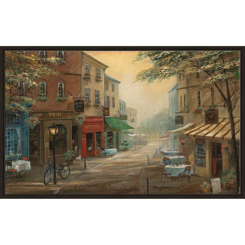 "Bogeys Pub" by Ruane Manning Print on Floating Canvas