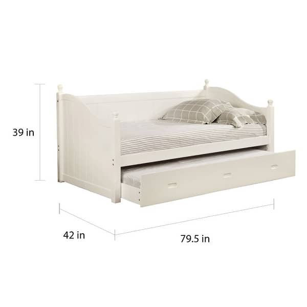 Furniture Of America Hove Cottage Twin Solid Wood Daybed With Trundle Overstock 20831127