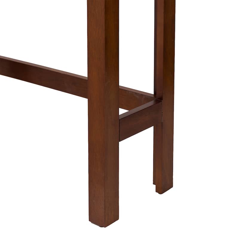 Glitzhome 5.8FT Espresso/ Walnut Bathroom Storage Cabinet Spacesaver Organizer