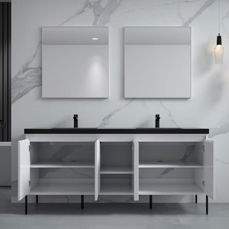 Ripple 72" Bathroom Vanity Base Only