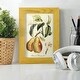 preview thumbnail 92 of 138, Printed Tuscan Fruits IV -Framed Print w/glass-Cherry Red