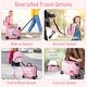 preview thumbnail 10 of 8, Gymax 2PCS Kids Luggage Set w/ Spinner Wheels 18'' Ride-on & Carry-on
