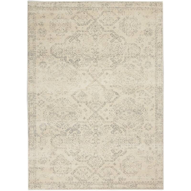 HomeRootsGeometric Transitional Rectangle Area Rug - 108' X '72' X '0.5
