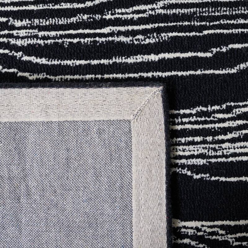 SAFAVIEH Handmade Metro Fetnete Modern Abstract Wool Rug