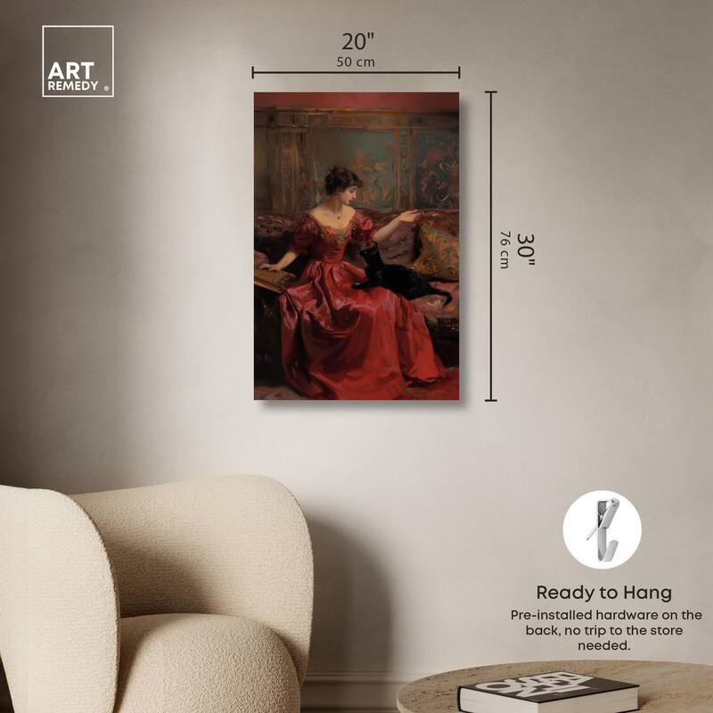 Tell a Story Canvas by Art Remedy, Gallery Wrapped