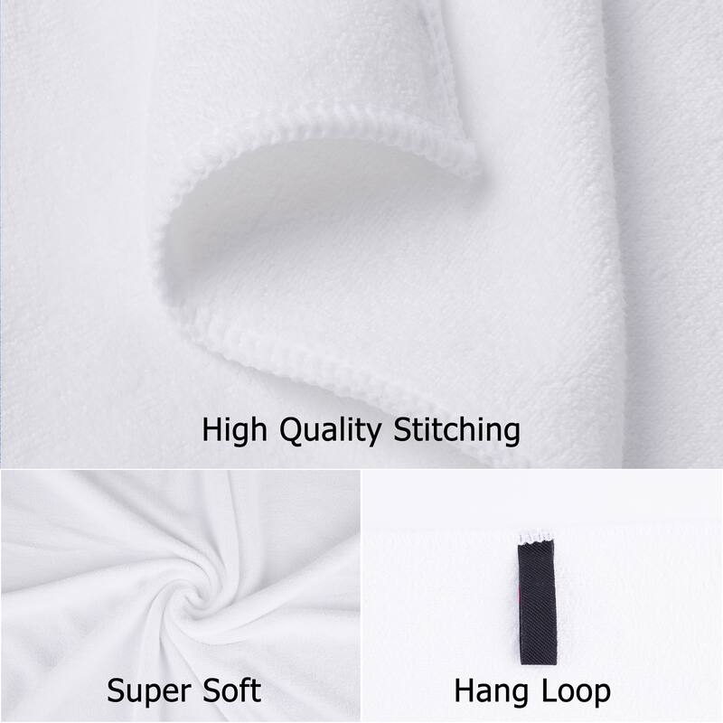 Fast Dry 3-Pack Bath Towels 27"x55"