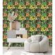 Exotic Parrots with Orchid Wallpaper - Bed Bath & Beyond - 35647727
