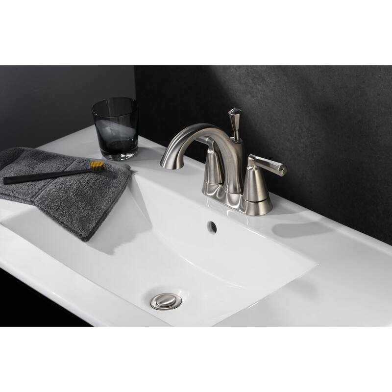 Ultra Faucets Z Collection Two-Handle 4" Centerset Lavatory Faucet