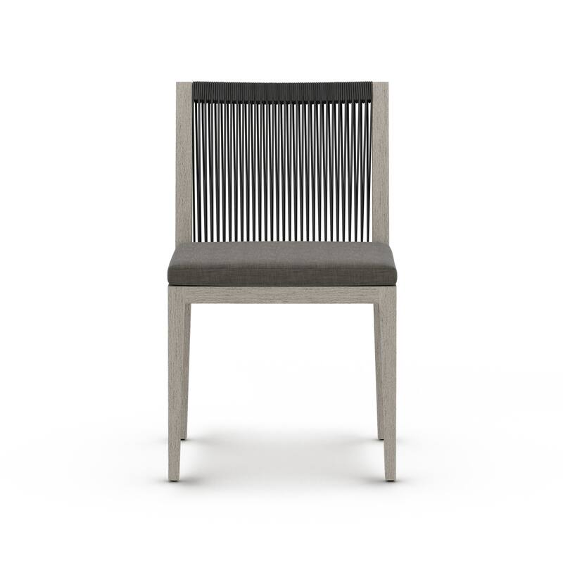 Atwood Outdoor Dining Chair-Weathered Grey-FSC