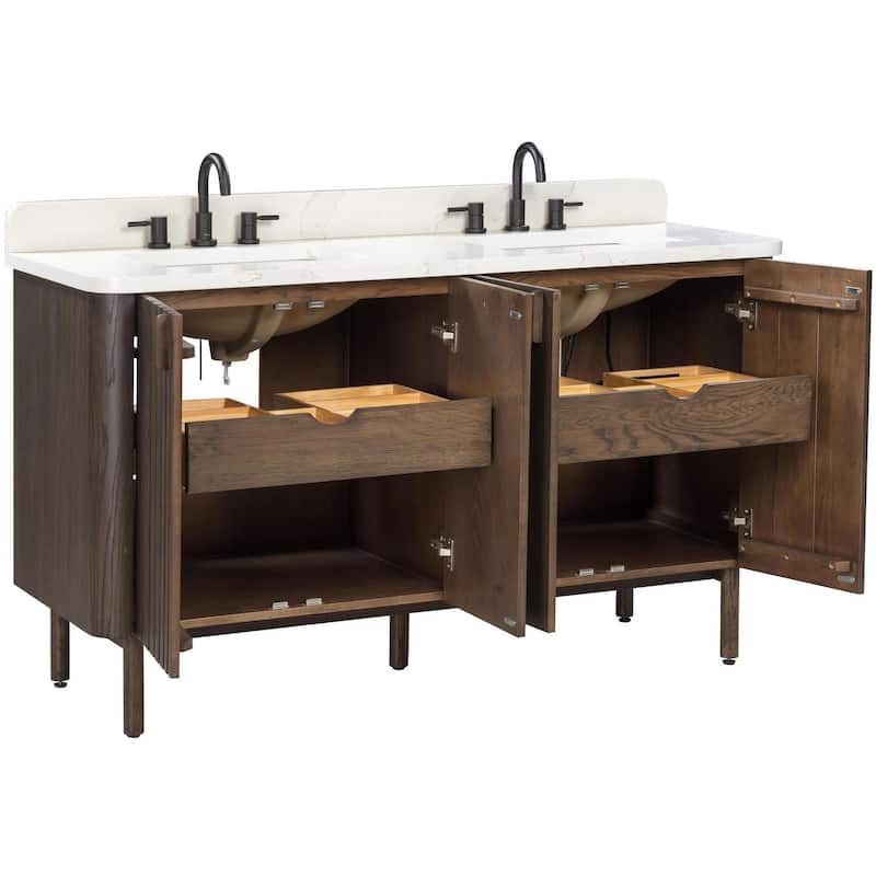 Avanity BLAKELY-VS61 Blakely 61" Free Standing Double Basin Vanity Set