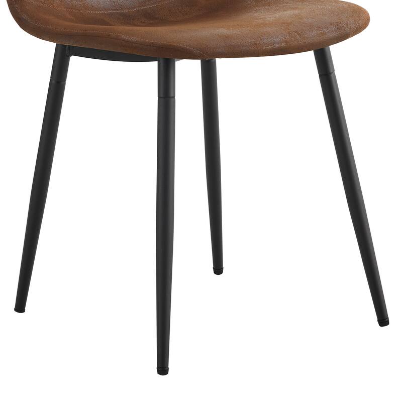 5/9-Piece Dining Table Set, 67" Wood Table with 6 Chairs, Fabric Brown Cushioned Seats, Kitchen Table and Chairs Set