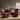 HULALA HOME Jorge Transitional Genuine Leather Swivel Barrel Chair Set of 2