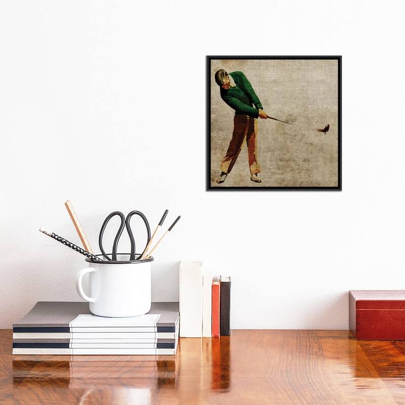 iCanvas "Vintage Sports II" by John Butler Framed Canvas Print