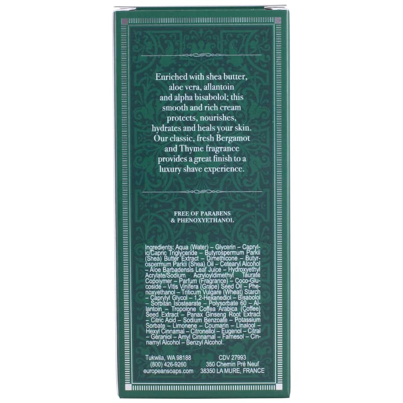 75Ml Men'S After-Shave Balm W/Shea