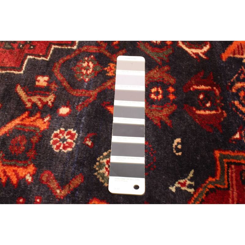 ECARPETGALLERY Hand-knotted Andelz Dark Grey Wool Rug - 4'3 x 6'5