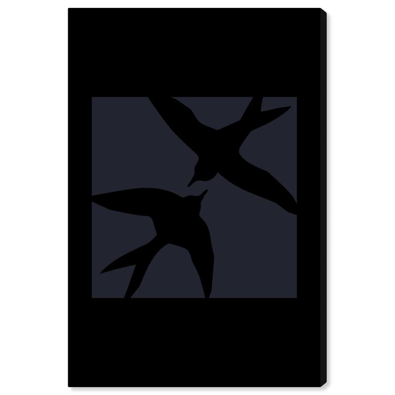 Wynwood Studio Canvas Advertising Maison Boheme Birds Black and Modern & Contemporary Wall Art Canvas Print