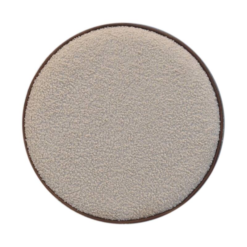 Stylish and Minimalist Large Round Footstool Easy to assemble