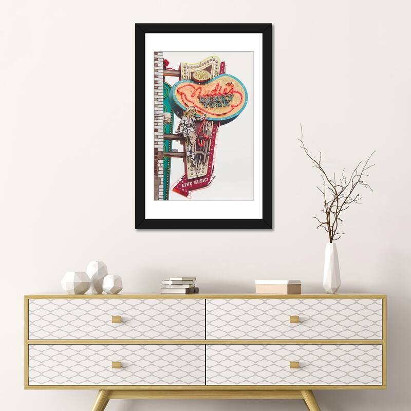 iCanvas "Nashville Neon Iii" by Ann Hudec PFA