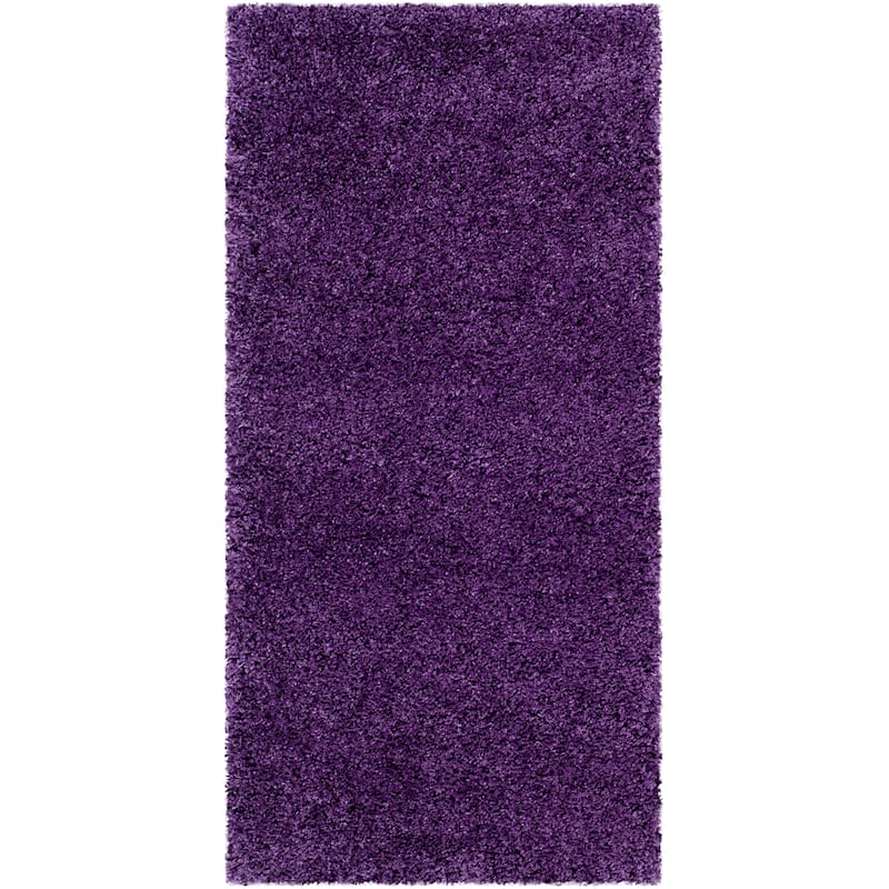 SAFAVIEH, Milan Shag Afton 2-inch Thick Area Rug - 2' x 4' - Purple