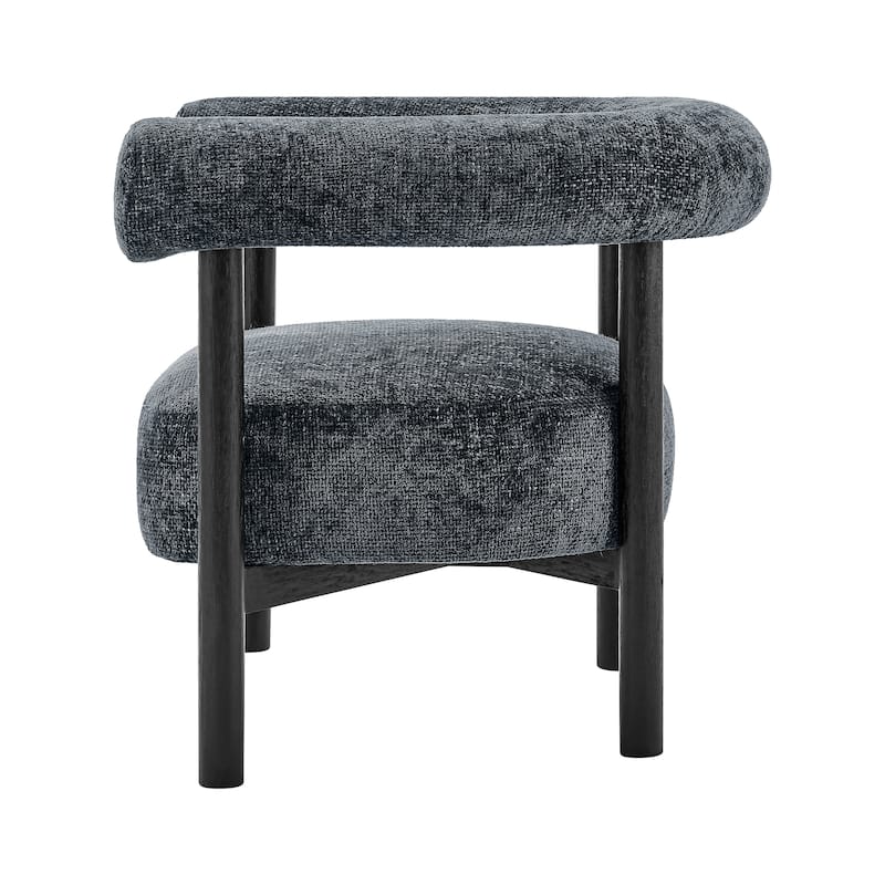 NPD Furniture Vincent Chenille Accent Arm Chair