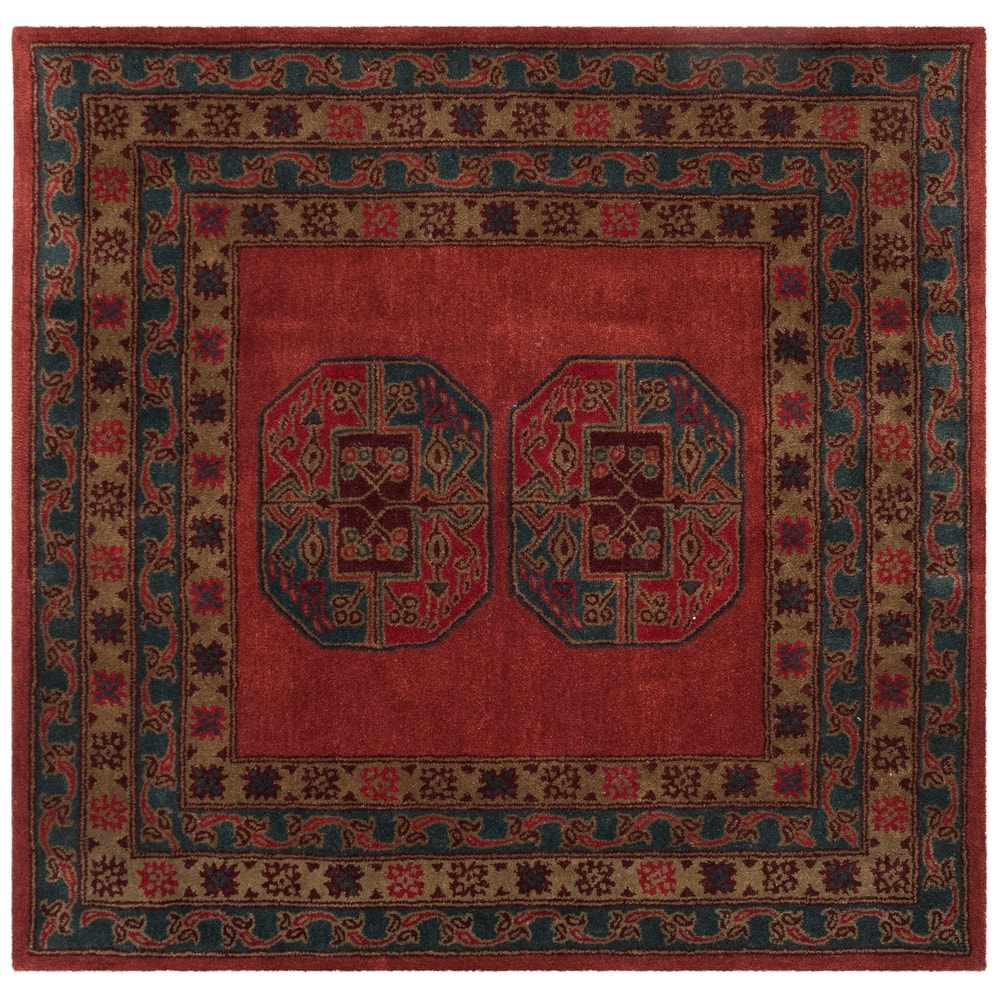 SAFAVIEH Handmade Heritage Katla Traditional Oriental Wool Rug