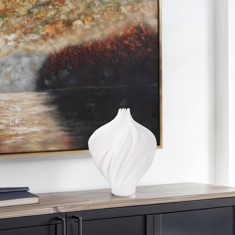 Langmuir Swirled Vase- Short