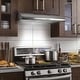 preview thumbnail 2 of 8, Cosmo 30 in. Ducted Under Cabinet Range Hood with 3-Speed Fan, Push Buttons - 30 in.