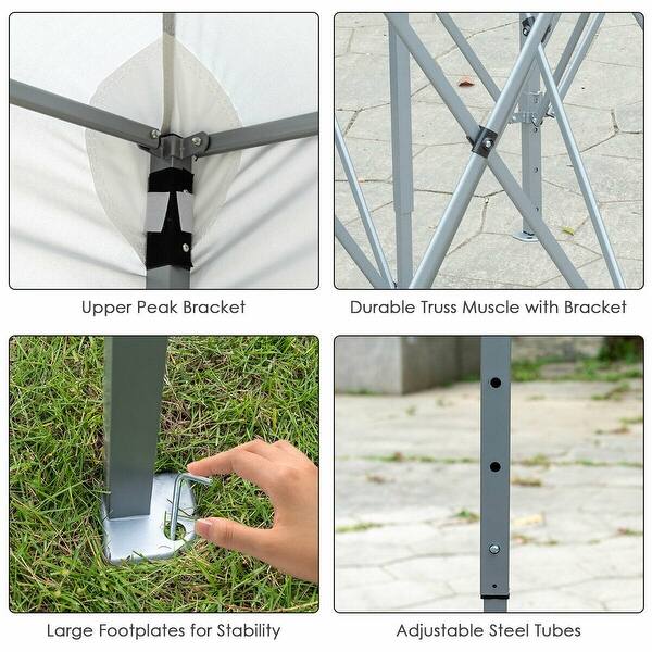 Shop 10 X 20 Carport Tent Pop Up Wedding Tent Folding Shelter