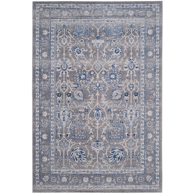 SAFAVIEH Artisan Adelmina Distressed Oriental Rug - 5'1" x 7'6" - Grey/Grey