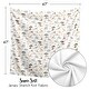preview thumbnail 5 of 4, Sweet Jojo Designs Jungle Animals Boy Girl Gender Neutral Unisex Baby Swaddle Receiving Blanket Green Boho Grey Elephant Giraffe