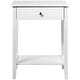 preview thumbnail 8 of 8, Gymax 2PCS Nightstand Sofa Side End Table Bedroom Living Room w/ Shelf