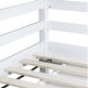 preview thumbnail 39 of 38, Twin Rubber Wood Loft Bed with Drawer Cabinet, Shelf Cabinet and Pull-out Desk with a Two-tier Side Shelf