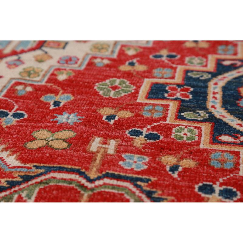 Vegetable Dye Ziegler Area Rug Handmade Oriental Wool Carpet - 6'7"x 9'9"