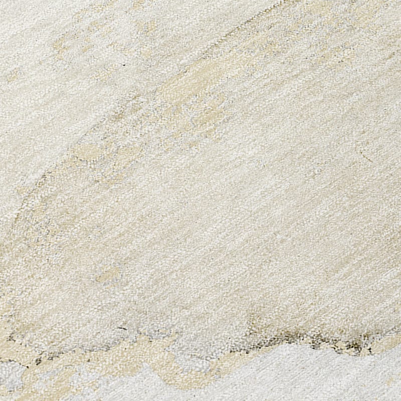 Machine Washable Indoor/ Outdoor Abstract Chantille Rug