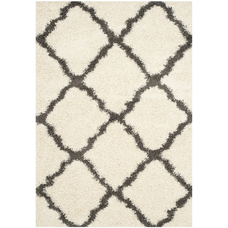 SAFAVIEH Dallas Shag Giusy Trellis 1.5-inch Thick Rug