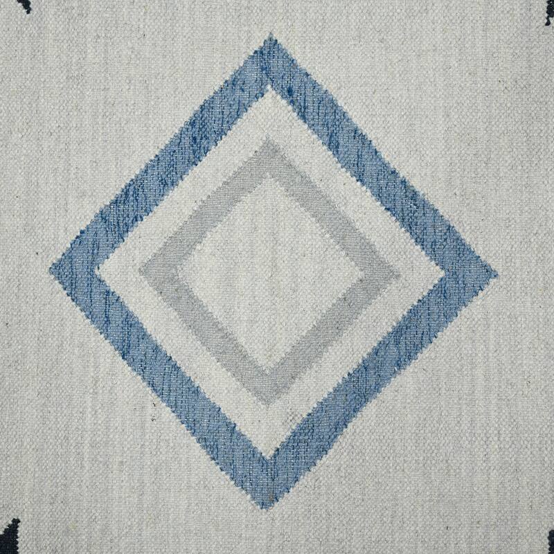 The Curated Nomad Sorrel Tribal Design Flatweave Area Rug