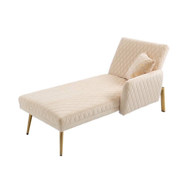 COOLMORE Velvet Sofa Loveseat Sofa with metal feet